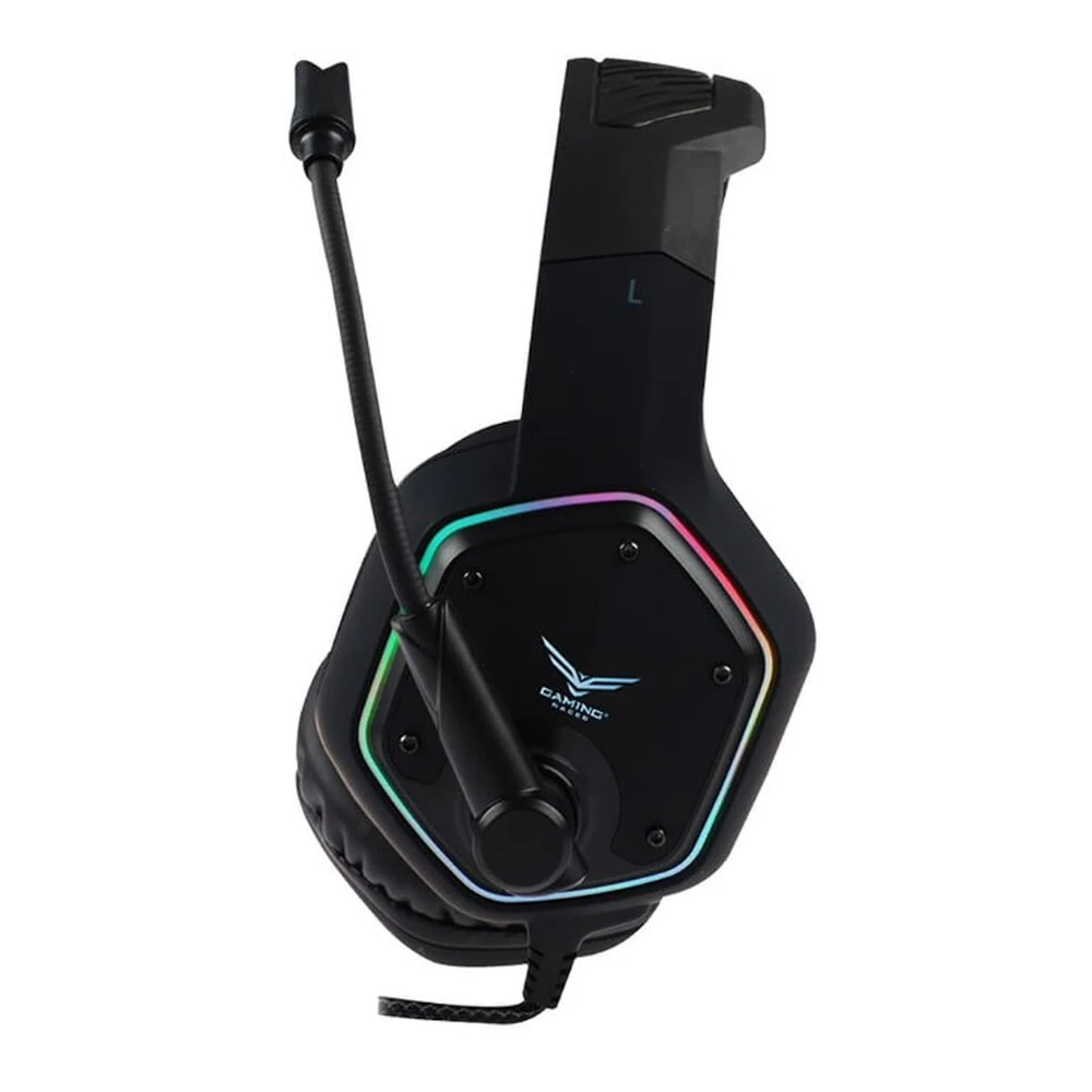 Diadema Gamer Naceb Technology Naja - Alámbrico - Micrófono - RGB - NA-0315 Diadema Gamer Naceb Technology Naja - Alámbrico - Micrófono - RGB - NA-0315