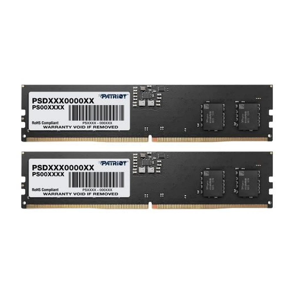Memoria RAM PATRIOT Signature Line - DDR5 -32GB (2 x 16GB) - 4800MHz - UDIMM - Para PC - PSD532G4800K Memoria RAM PATRIOT Signature Line - DDR5 -32GB (2 x 16GB) - 4800MHz - UDIMM - Para PC - PSD532G4800K