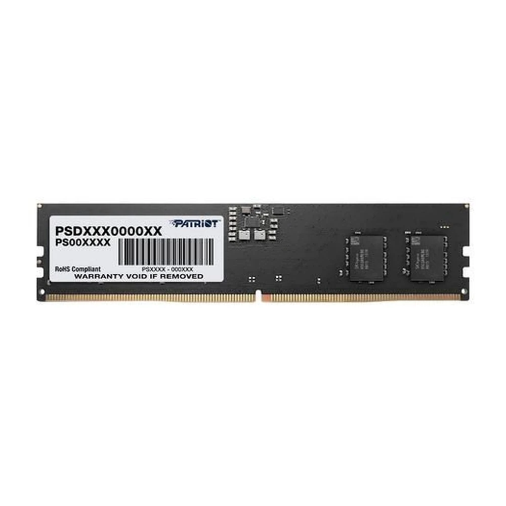 Memoria RAM PATRIOT Signature - DDR5 - 32GB - 5600MHz - UDIMM - Para PC - PSD532G56002 Memoria RAM PATRIOT Signature - DDR5 - 32GB - 5600MHz - UDIMM - Para PC - PSD532G56002