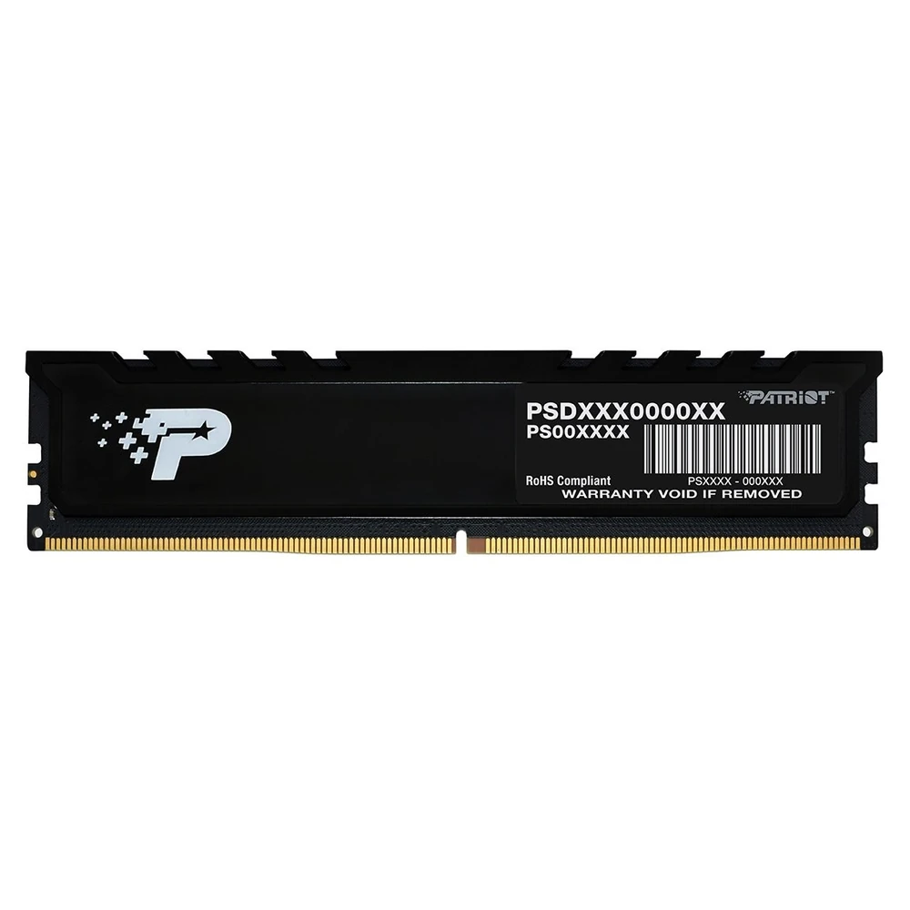 Memoria RAM PATRIOT Signature Premium - DDR5 - 16GB - 5600MHz - DIMM - para PC - PSP516G56002H1 Memoria RAM PATRIOT Signature Premium - DDR5 - 16GB - 5600MHz - DIMM - para PC - PSP516G56002H1