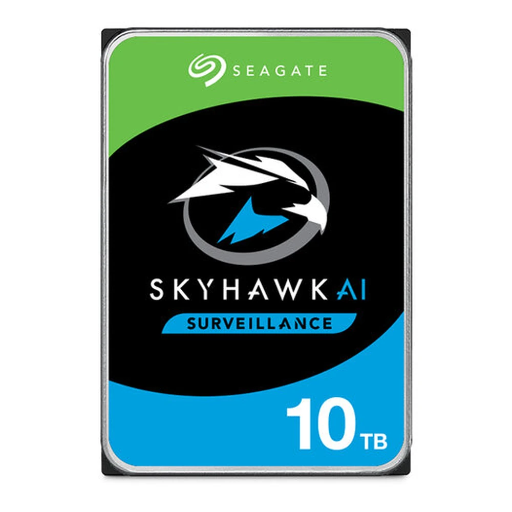 Disco Duro Interno Seagate Skyhawk AI Surveillance - 3.5" - 10TB - SATA 3 - 7200 RPM - ST10000VE001 Disco Duro Interno Seagate Skyhawk AI Surveillance - 3.5" - 10TB - SATA 3 - 7200 RPM - ST10000VE001