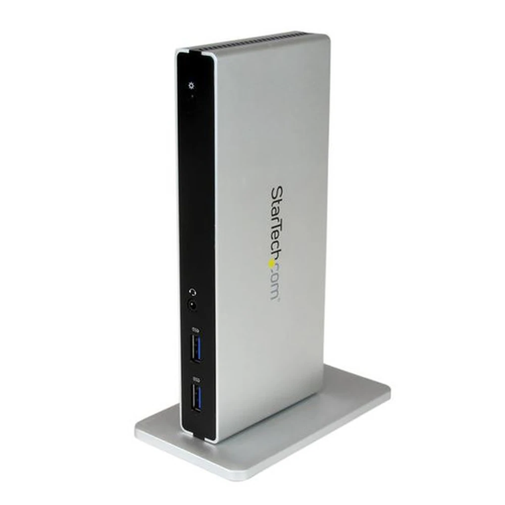 Docking Station StarTech.com USB3SDOCKDD - HDMI - VGA - DVI - Plata - USB3SDOCKDD Docking Station StarTech.com USB3SDOCKDD - HDMI - VGA - DVI - Plata - USB3SDOCKDD