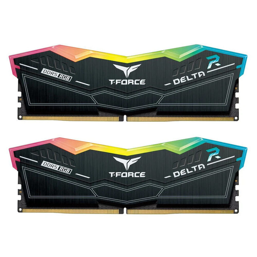 Memoria RAM TEAMGROUP T-Force Delta RGB - DDR5 - 32GB (2x16GB) - 7800MHz - U-DIMM - Para PC - FF3D532G7800HC38DDC01 Memoria RAM TEAMGROUP T-Force Delta RGB - DDR5 - 32GB (2x16GB) - 7800MHz - U-DIMM - Para PC - FF3D532G7800HC38DDC01
