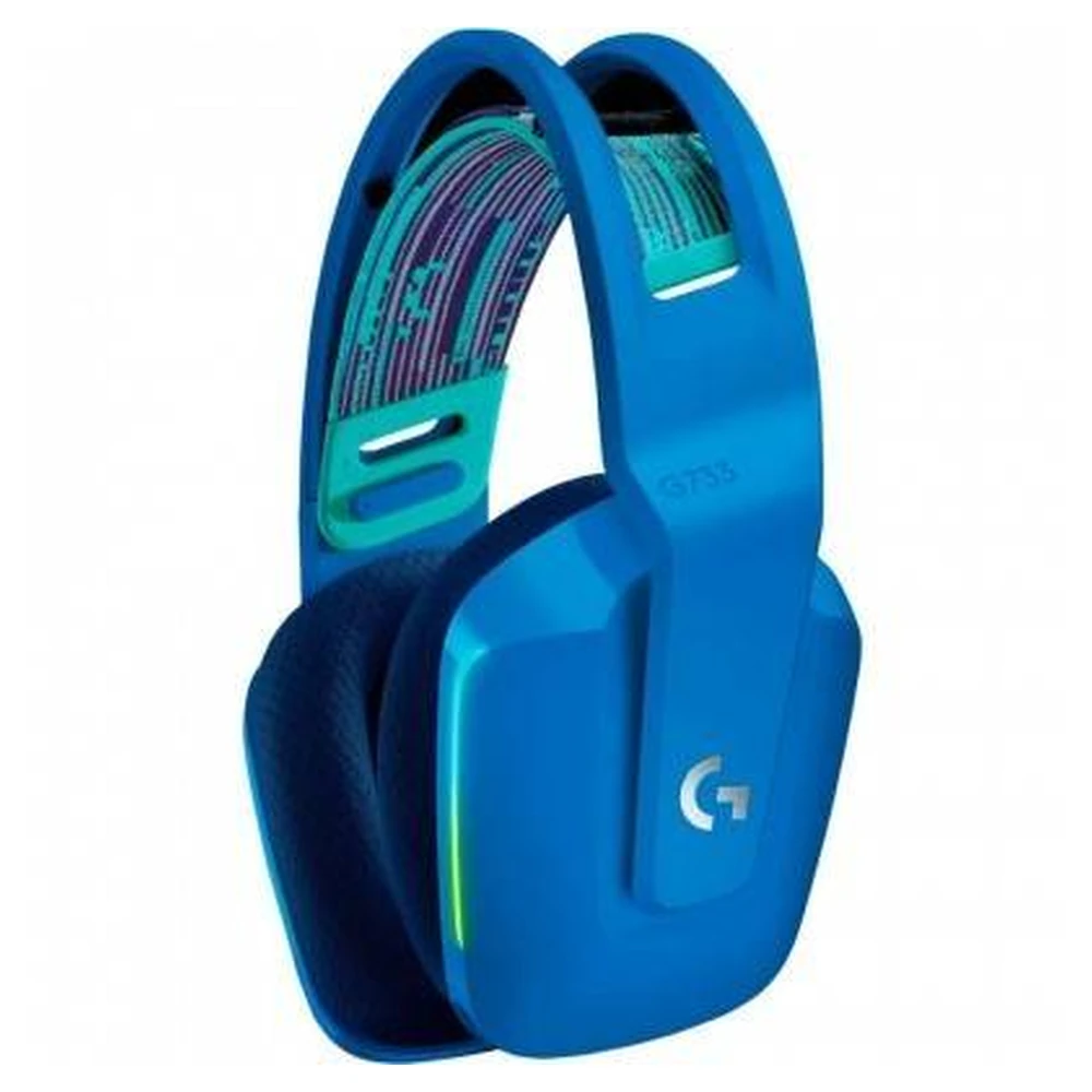 Diadema Gamer Logitech G733 Inalámbrico Micrófono Rgb Azul - 981-000942 Diadema Gamer Logitech G733 Inalámbrico Micrófono Rgb Azul - 981-000942