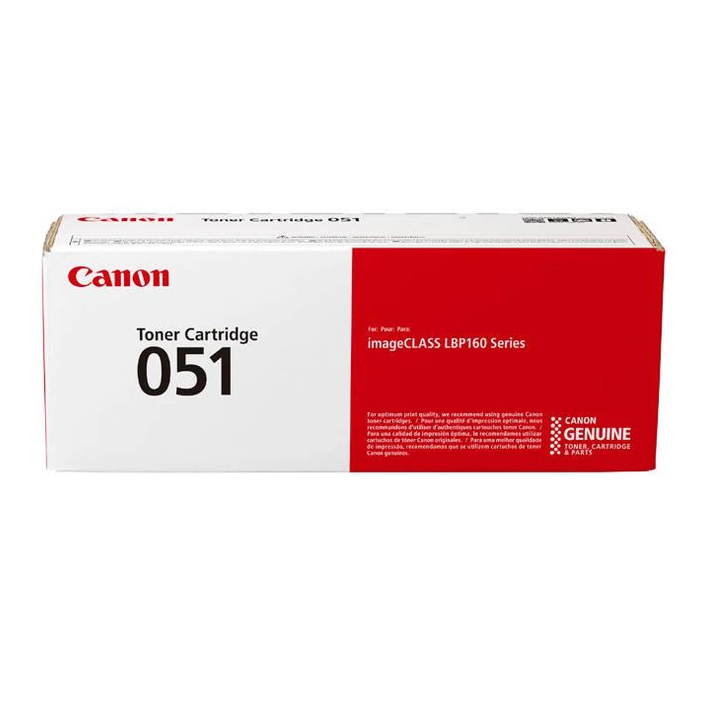 Cartucho Canon 051 Bk Negro, Laser - 2168C001AA Cartucho Canon 051 Bk Negro, Laser - 2168C001AA