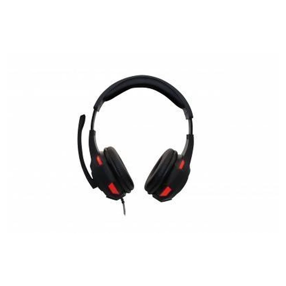 Diadema Gamer Naceb Technology Alámbrico Micrófono Negro Con Rojo - NA-0304R Diadema Gamer Naceb Technology Alámbrico Micrófono Negro Con Rojo - NA-0304R